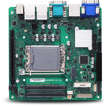 Axiomtek представляет Mini-ITX плату MANO560 с поддержкой процессора двенадцатого поколения